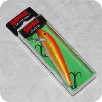 022677002569 - Rapala Countdown 9cm/12gram - Synkende - Gold Fl Red