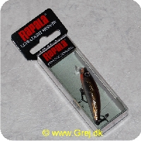 022677200576 - Rapala Ultra Light Minnow - Silver Brown - 4cm/3g - Arbejdsdybde: 0.6-0.9m