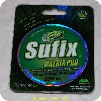 024777333482 - Sufix Matrix Pro fletline - 250 meter - 0.16mm/6.8 kg