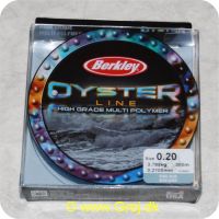 028632618912 - Berkley Oyster - 0,20mm - 300 meter - Stål blå - 3,1 kg