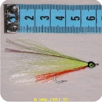 1354 - Frits Saltwater streamer Str. 6 Light green Mink