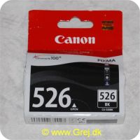 4960999670027 - Canon blæk patron Sort 526 - CLI-526BK