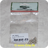 5704041007305 - Bead Heads - 4mm - Silver