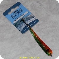 5706301218377 - Hansen Stripper 12 gram - Grøn/gylden nistret