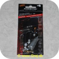 5707549274156 - Fladfiskeforfang - 40 gram - Line: 0.70mm . Med hvide perler