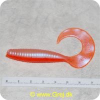 JIG75KOHG - Jig haler - En livlig Jig Hale. Halerne er 75 mm - Farve : Klar Orange/Hvid