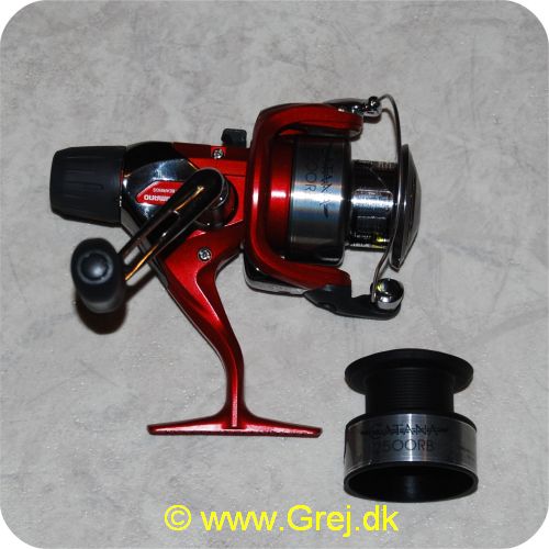 022255130677 - # Shimano Catana 2500 RBPower Roller# Koldhærdet gear# Hypergear# Varispeed# Floating Shaft II# Super stopper II# Dyna Balance# Biogrip# Ekstra spole # Gear Ratio 5.2:1# Vægt 285 gram# Kugleleje 2# Rulleleje 1# Linekapasitet 0.20/240 - 0.25/160 - 0.30/110