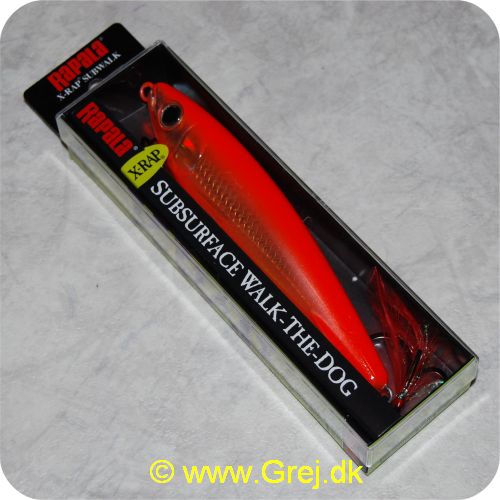 022677154749 - Rapala X-Rap - 15cm/58g - Svømmedybde: 0.3-1.2m - Guldfisk - Orange Gold Orange - God til gedder