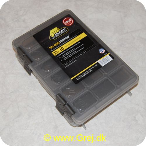 024099046008 - Plano Two-tiered Stowaway - 11-30 rum - 3600 series - Model 4600-00 - Størrelse: 26x17x7cm - 2-lags