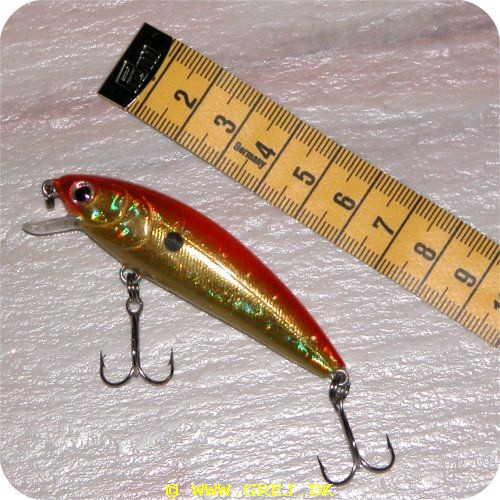 036282834330 - Tormentor wobler - 7 cm. (Orange/Gul)<BR>(Org. titel : H-OYG)<BR>Sinking<BR>Tormentor er en effektiv og letkastet kystwobler. som har haft stor fremgang i den seneste år. Indbyggede raslekugler hidser fiskene til hug under indspinningen. Flash-farverne og den holografiske finish giver et naturtro indtryk. som de færreste fisk kan modstå. En wobler med et meget bredt anvendelsesområde. Fra trolling efter laks til ørredspin i vandløbet. Kan sågar "jerkes" ved geddefiskeri.
