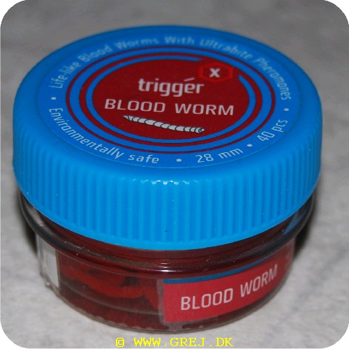 039984089459 - TriggerX - Blodrød - Blood Worm