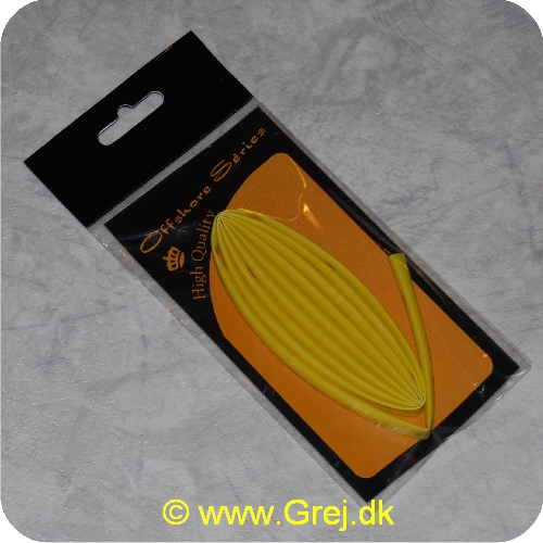 058367703054 - Shrink Tube Gul 3 mm - 1 meter - Til spinnebygning - RAV3054
