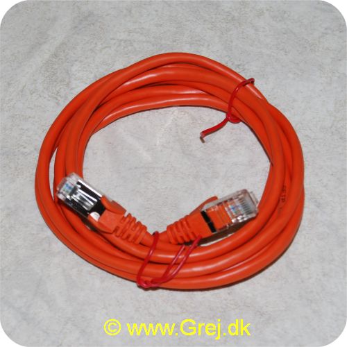 4040849934483 - Internet kabel Type RJ45 Cat5e 1m i Orange