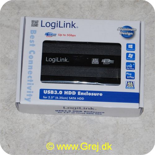 4052792005806 - Harddisk Boks til 2.5 tomme s-ata harddiske med USB 3.0 tilslutning