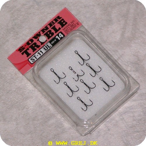 4953873090608 - S-Owner trekroge - Model ST-11 - Str. 14 - 8 stk. - Meget skarpe