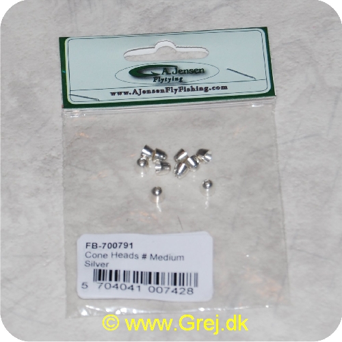 5704041007428 - Cone Heads Medium    Silver