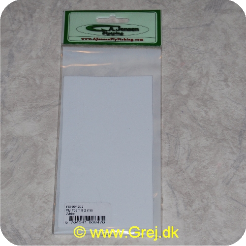 5704041008470 - Fly Foam 2 mm - White/Hvid