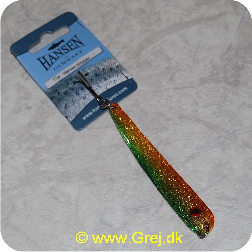 5706301218414 - Hansen Stripper 17 g - kobber/grøn