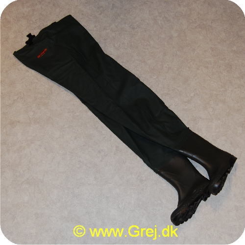5706301442277 - Ron Thompson Ontario Chest Waders - Str. 46 - Med gummisål - Pålidelig og teknisk avanceret pvc / polyester bryst waders - Fremstillet i Europa