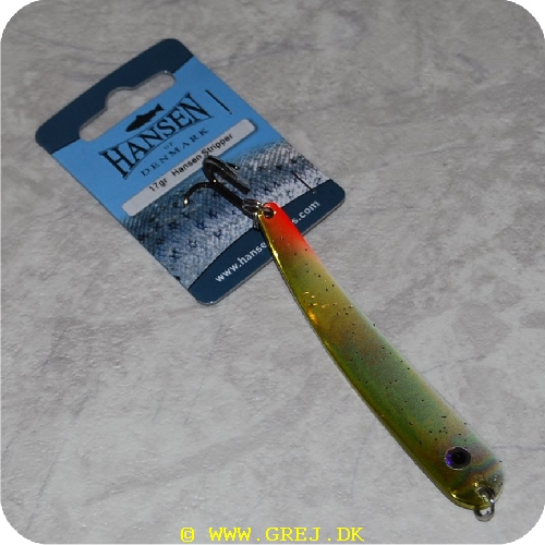 5706301665904 - Stripper 17 gram<LI>Grøn/sølv - 8.5 cm