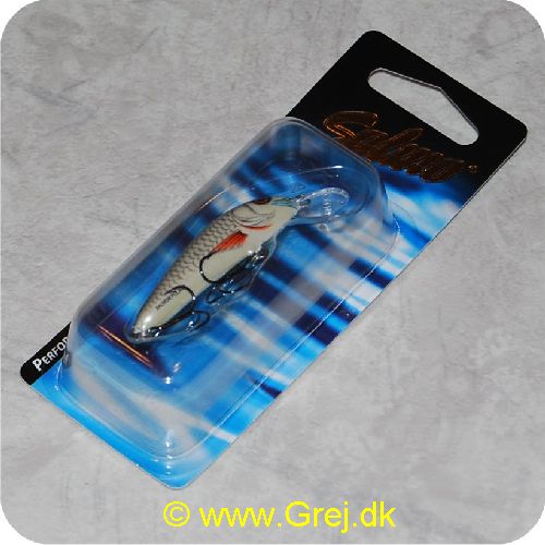 5906197360956 - Salmo - Minnow - Synkende - 5,0cm/5,0g - Arbejdsdybde: 0,8-1,5m - Grå/sølv/hvid