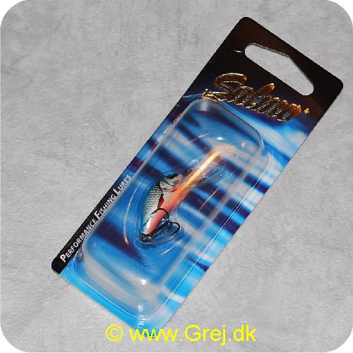 5906197364367 - Salmo - Hornet - Synkende - 2,5cm/1,5g - Arbejdsdybde: 0,5-1,0m - Blå/sølv/orange