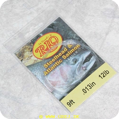 730884240734 - Knotless Steelhead/Atlantic Salmon Leader - 2.7 meter - 0.330 mm - 5.5 kg.