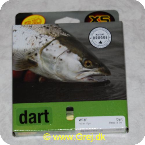 730884505789 - Rio Dart WF8F - Flydende - Hovedlængde: 9.1m - Hd.wt. 17gm - Orange/gul/oliven