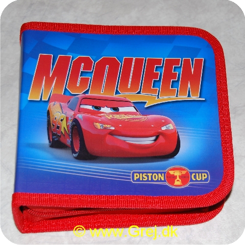 7340004640974 - CD taske med Biler - McQueen Motiv<br>
Med plads til 40 skriver<br>
Farve: Biler - McQueen motiv