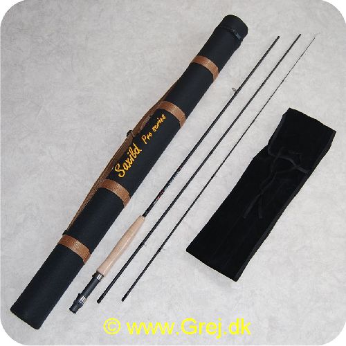 86-5-3D - Saxild Pro Series Fluestang 8.6 fod # 5 - Tredelt - Transportlængde: 95 cm - Leveres i transportrør