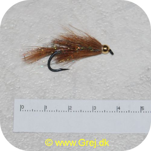 FL11202 - Unique Flies - Brendafluen - Brun - Med  guldhoved