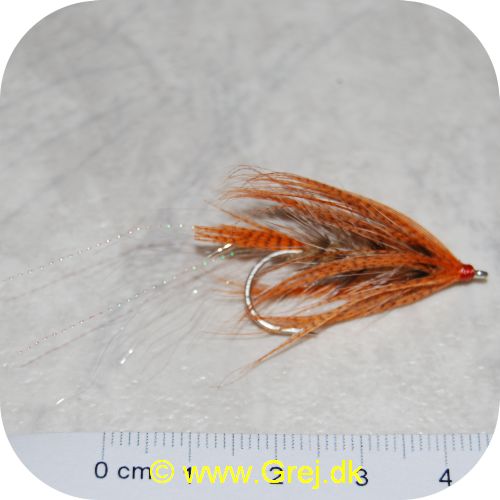 FL11272 - Sea Trout Flies -  Forars Fluen - Orange/brunlig