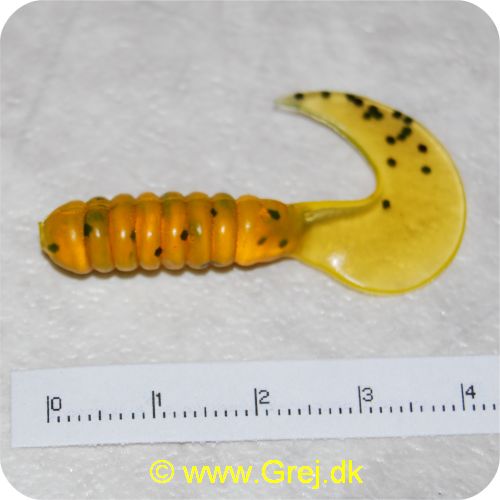JIG50KOG - Jig haler - En livlig Jig Hale. Halerne er 50 mm - Farve : Klar orange m/Glimmer