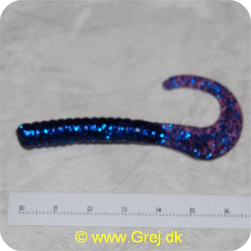 JIG70KBG - Jig haler - En livlig Jig Hale. Halerne er 70 mm - Farve : Klar blå m/Glimmer