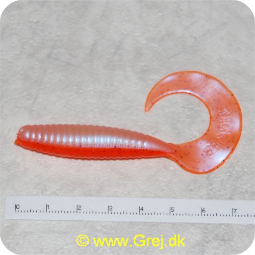 JIG75KOHG - Jig haler - En livlig Jig Hale. Halerne er 75 mm - Farve : Klar Orange/Hvid
