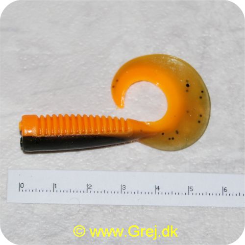JIG75SO - Jig haler - En livlig Jig Hale. Halerne er 75 mm - Farve : Sort/Orange