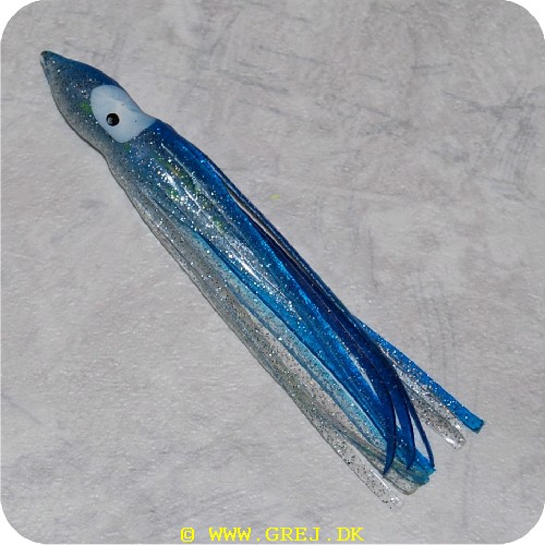 SR12-KB - Sprutte til feks pirke eller forfang - Blå/Luminous  - Ca. 12 cm